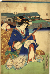 （仮題）三味線に猫