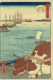 東都三十六景　高輪海岸