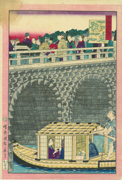 東京各大区之内　よろつ代はし