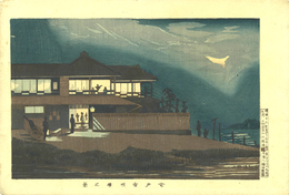 今戸有明楼之景