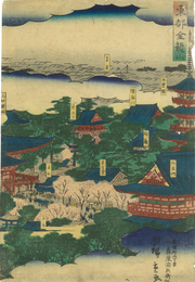 東都金龍山　浅草五重塔