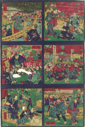 子供年中行事　七月から十二月