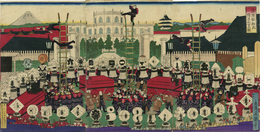 消防組初出階子のりの図