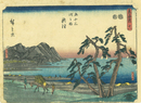 東海道五十三次之内　興津