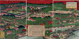 上野公園地博覧会御開業図　下