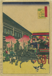 東京各大区之内　銀座煉瓦石造