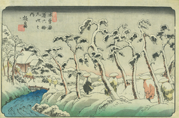木曽海道六十九次之内　板鼻