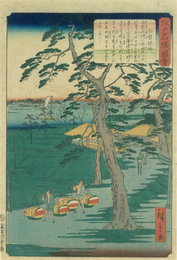 江戸名勝図会　白髭明神