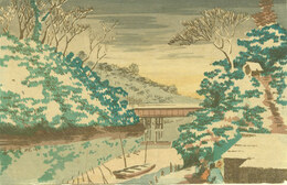 お茶の水　雪