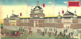 大日本帝国国会仮議事堂之図