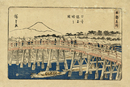 東都名所　日本橋雪晴之図