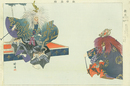 能楽図絵　龍虎