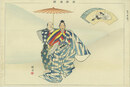 能楽図絵　狂言末廣かり