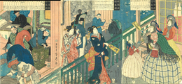 横浜商館真図