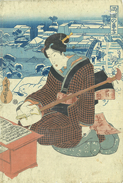 両国の暮雪