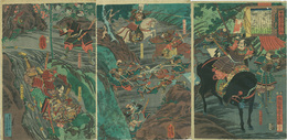 甲越大合戦之内　長尾越前守政景