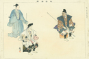 能楽図絵　狂言恵比寿毘沙門