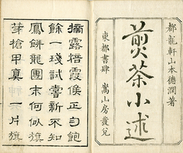 煎茶小述