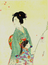 水野年方　口絵