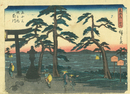 東海道五十三次之内　懸川