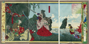 大日本史略図会　第十五代　神功皇后