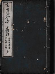 言葉のやちまた語釈　上下