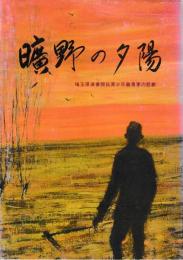 広野の夕陽　　　新編埼玉県史　別冊