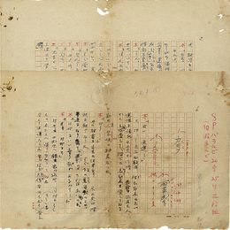 藤森成吉草稿
