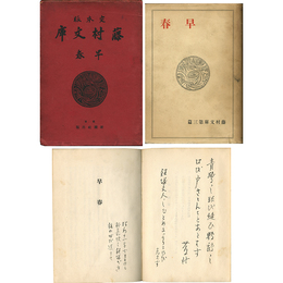 早春 定本版藤村文庫第三篇
