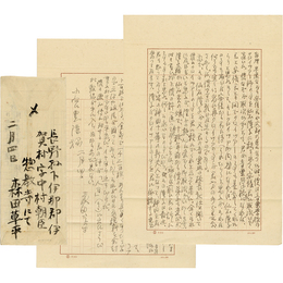 森田草平書簡