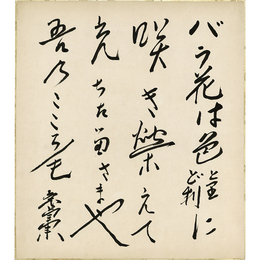 結城哀草果色紙