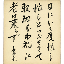 結城哀草果色紙　