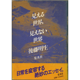見える世界、見えない世界　
