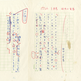 田中小実昌草稿　