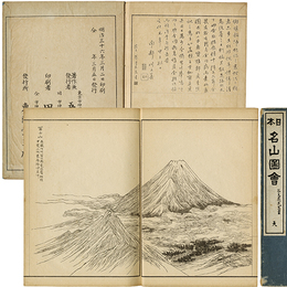日本名山図会　