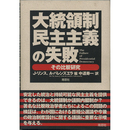 大統領制民主主義の失敗　