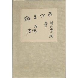 小説吾妻橋（あづま橋）　