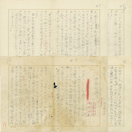 正宗白鳥草稿　