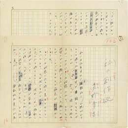 青野季吉草稿　