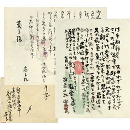 武者小路実篤・安子書簡　