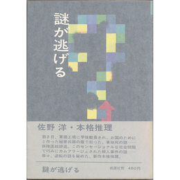 謎が逃げる　