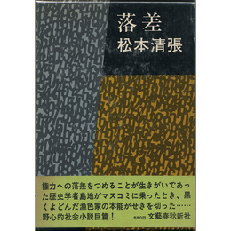 落差　