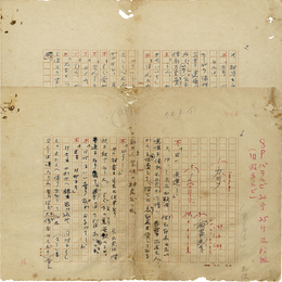 藤森成吉草稿　