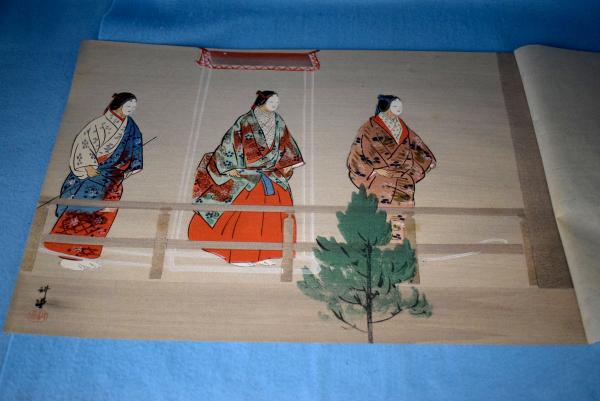 月岡耕漁 木版画 能画大鑑 二十五枚 大正時代 能楽 和骨董 骨董