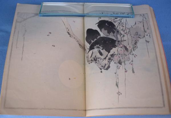 省亭花鳥画譜 巻1・2 2冊(渡辺省亭 画) / 古本、中古本、古