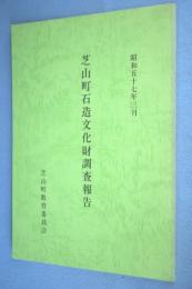 芝山町石造文化財調査報告