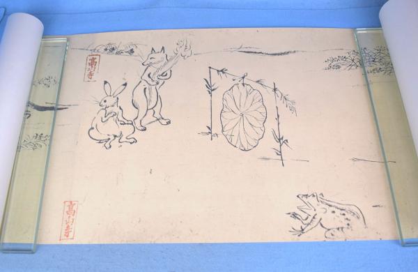国宝 鳥獣戯画巻 甲乙 全２巻 / 古本、中古本、古書籍の通販は「日本の 