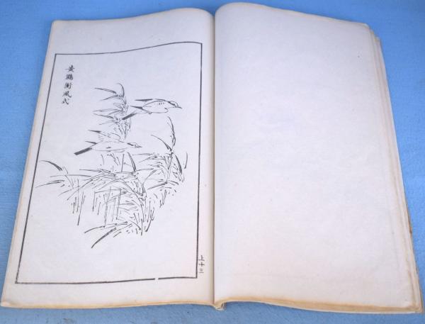 竹洞鳥虫画譜 上・下 2冊(中林竹洞 画) / 一心堂書店 / 古本