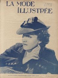 LA MODE ILLUSTREE OCTOBBE 1936 NO.41 