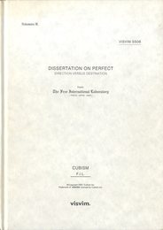 visvim Spring/Summer 06 Dissertation on Perfect Direction Versus Destination from The Free International Laboratory